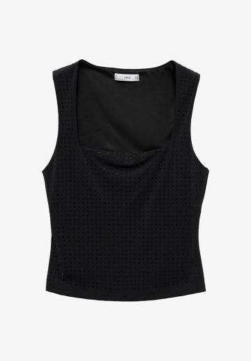 Блузка без рукавов