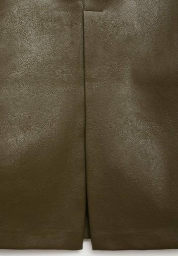 Кожаная юбка