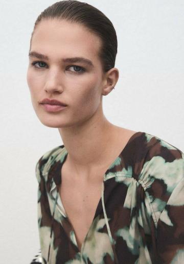 Шифоновая блузка