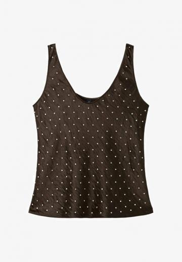 Блузка без рукавов