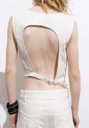 Джинсовая блузка