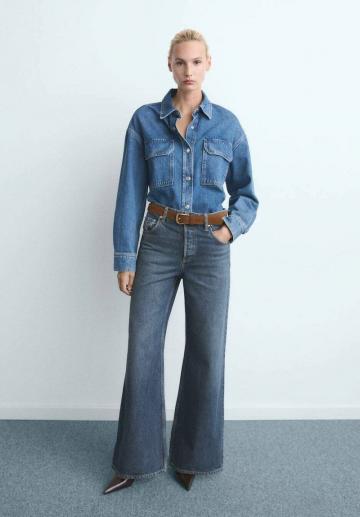 Клешеные джинсы