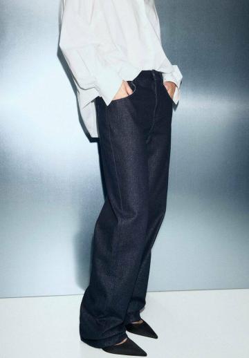 Прямые джинсы