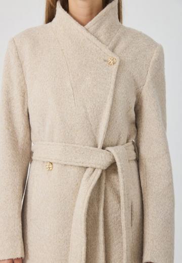 Шерстяное пальто