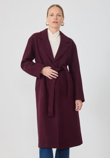 Шерстяное пальто