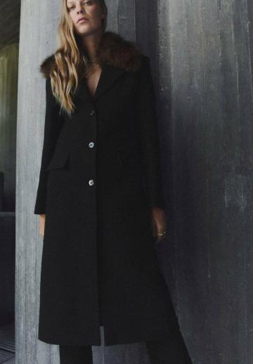 Шерстяное пальто