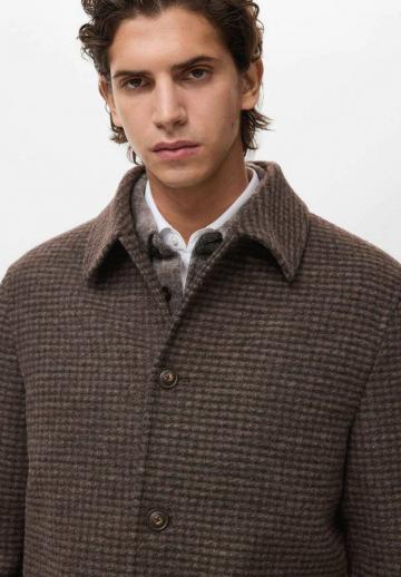 Шерстяное пальто