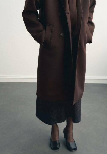 Шерстяное пальто