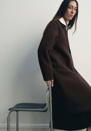 Шерстяное пальто