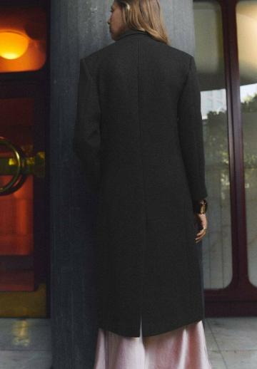 Шерстяное пальто