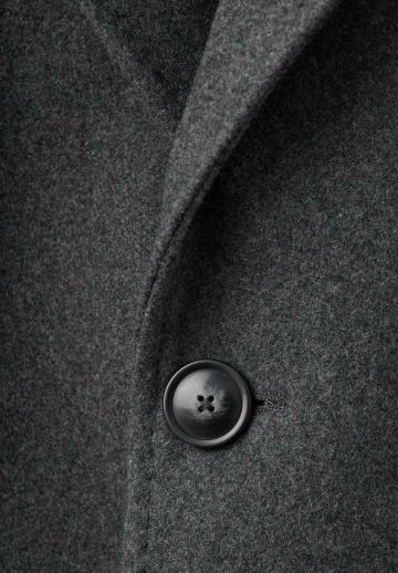 Шерстяное пальто