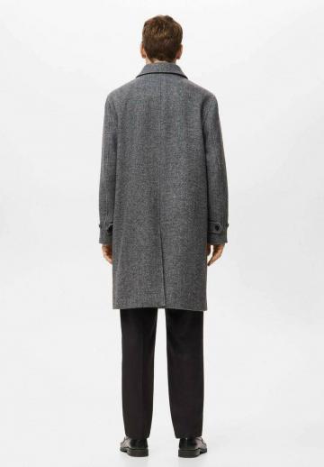 Шерстяное пальто