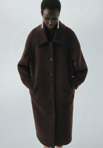Шерстяное пальто