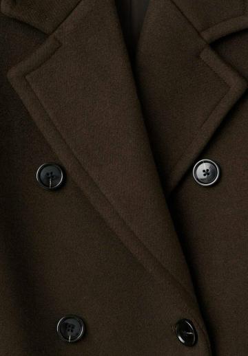 Шерстяное пальто