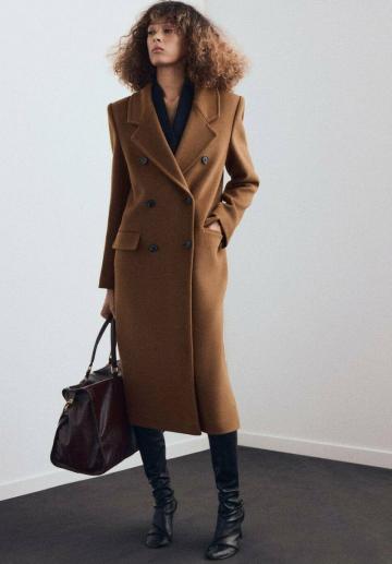 Шерстяное пальто