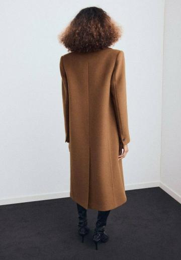 Шерстяное пальто