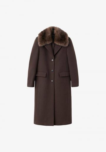 Шерстяное пальто