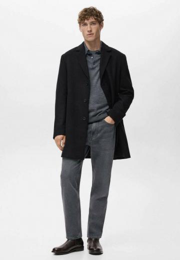 Шерстяное пальто