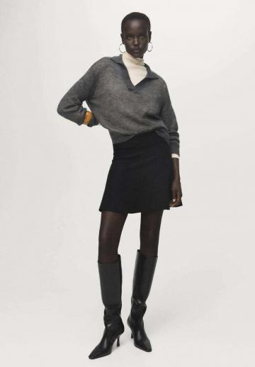 Вязаная юбка