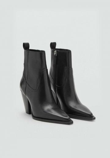 Полусапожки на высоком каблуке