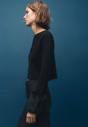 Вязаная кофта