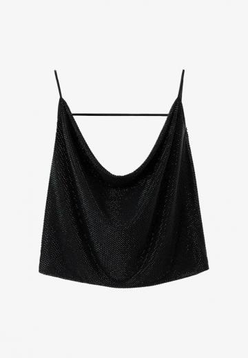 Топ на бретельках