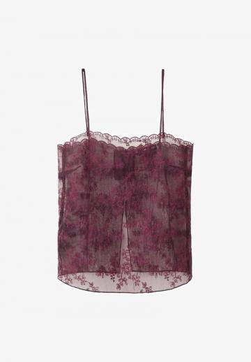 Топ на бретельках