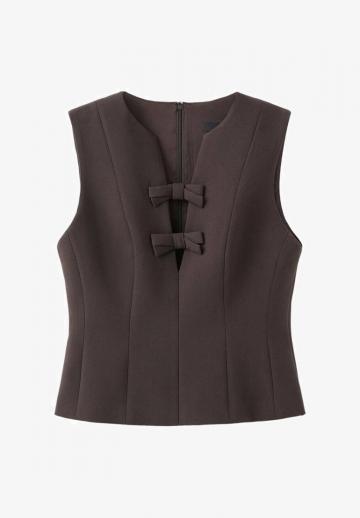 Блузка без рукавов