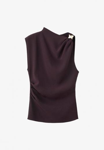 Блузка без рукавов