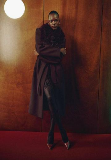 Шерстяное пальто