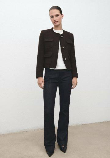 Блейзер с накладными карманами