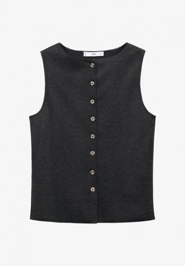 Джинсовая жилетка