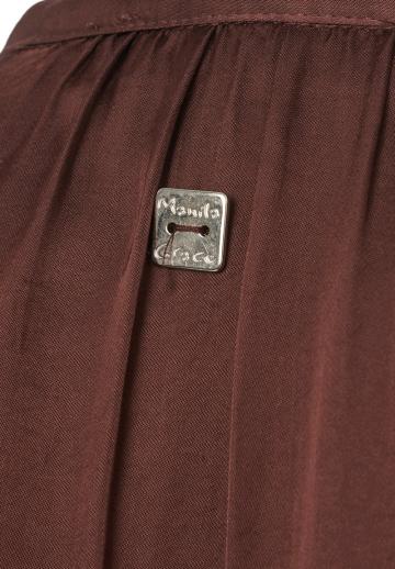 Атласная блузка