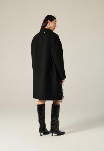 Шерстяное пальто