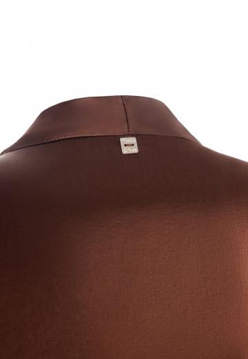 Атласная блузка