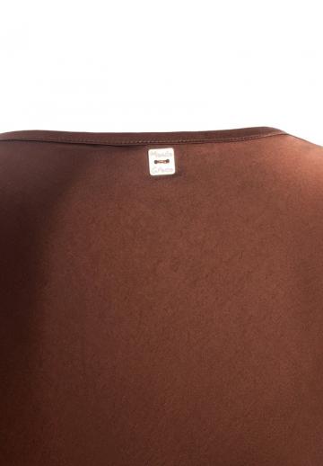 Атласная блузка