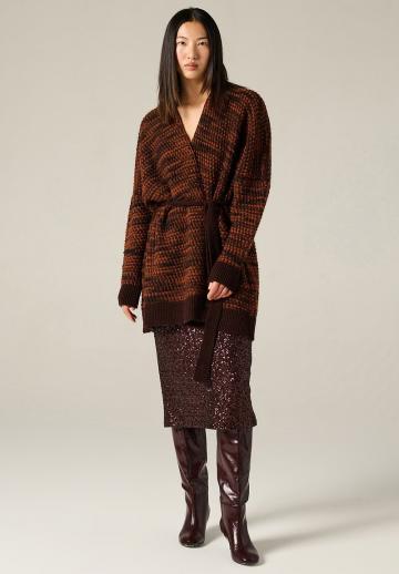 Длинный кардиган