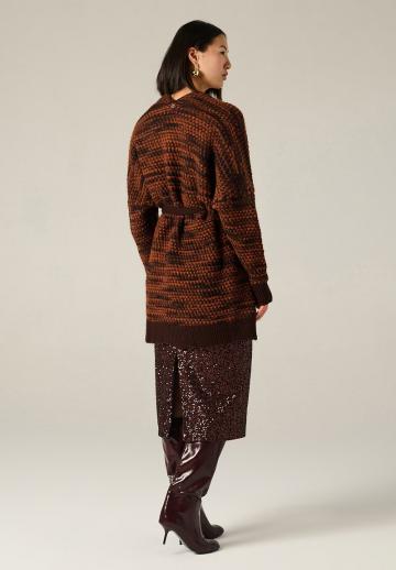 Длинный кардиган