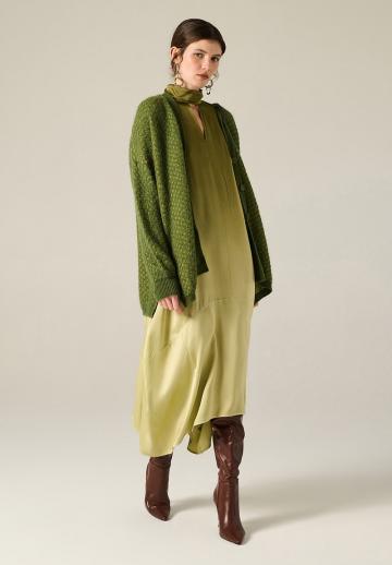 Длинный кардиган