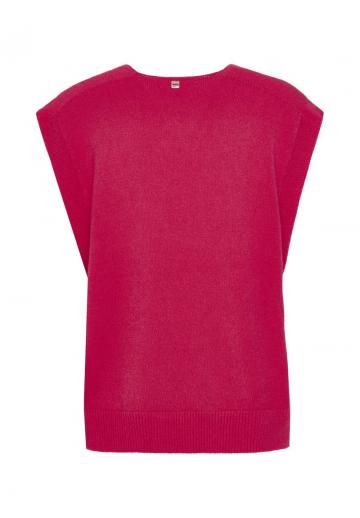 Пуловер без рукавов