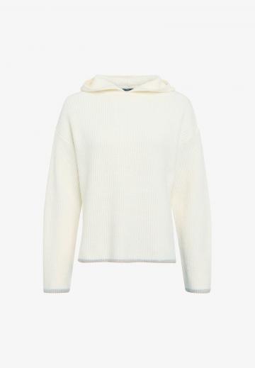 Пуловер с капюшоном