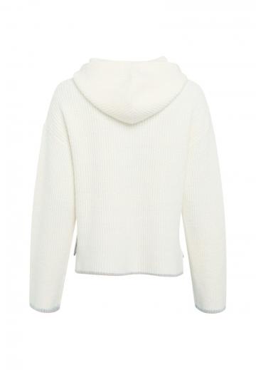 Пуловер с капюшоном