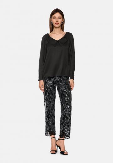 Шелковая блузка