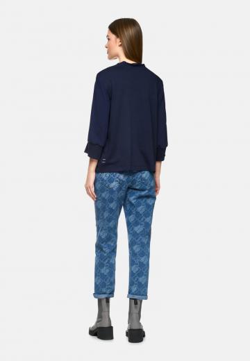 Майка с рукавом три четверти