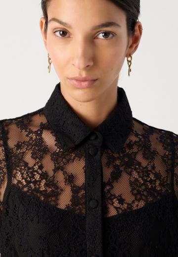 Кружевная блузка