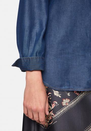 Джинсовая блузка