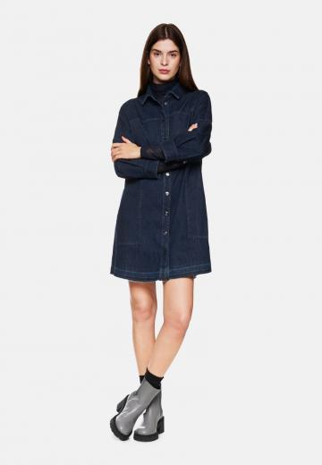 Джинсовое платье