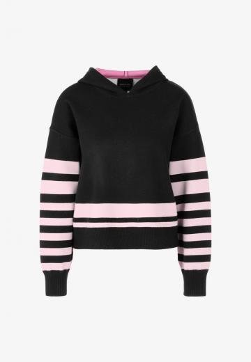 Пуловер с капюшоном