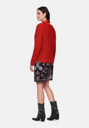 Вязаная кофта