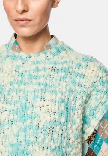 Пуловер с коротким рукавом